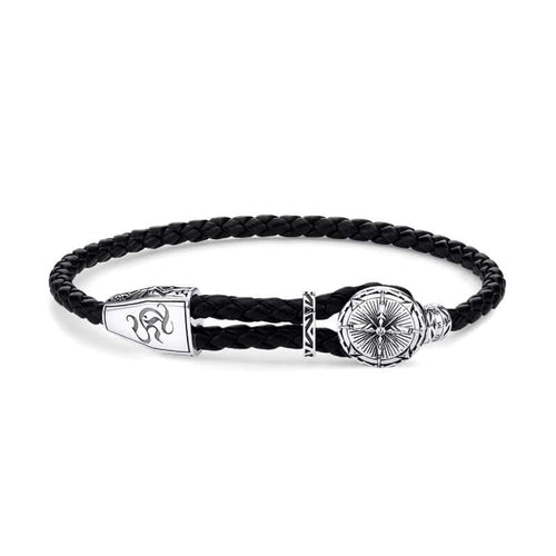 Thomas Sabo Compass nahkainen rannekoru A1860-682-11
