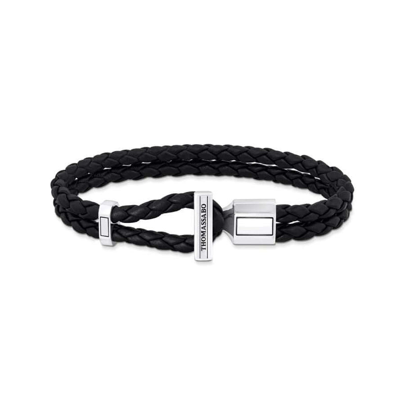 Thomas Sabo Double Braided Leather Rannekoru A2148-682-11