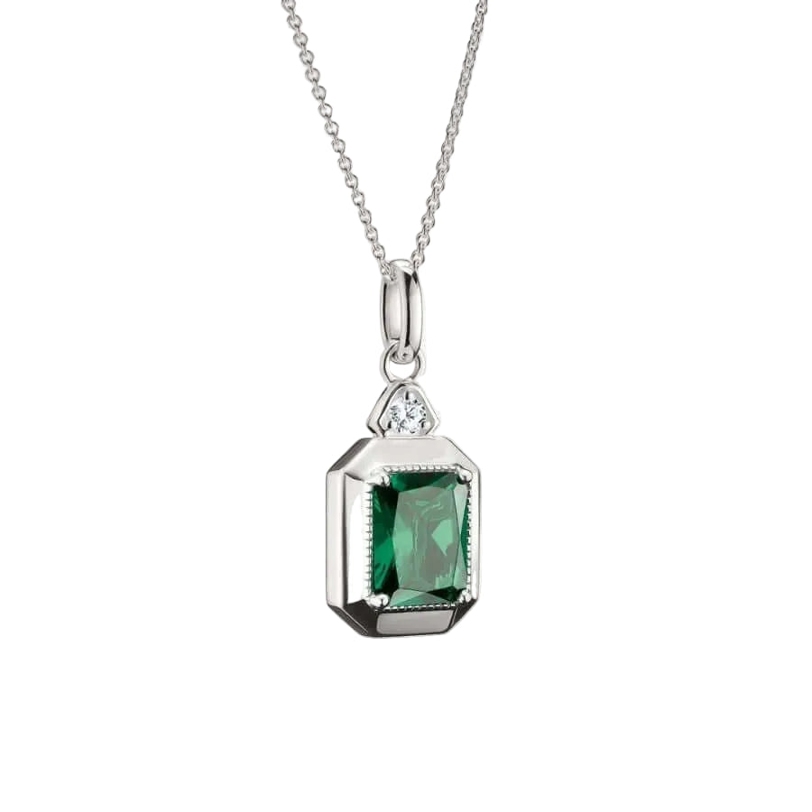 Thomas Sabo Elyndra Green Stone Kaulakoru KE2366-166-6-L45V