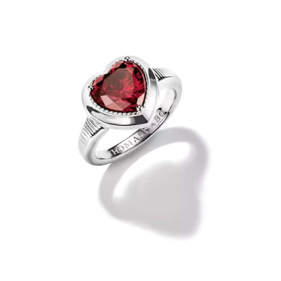 Thomas Sabo Elyndra Red Heart Sormus TR2524-051-10