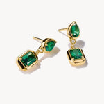 Thomas Sabo Elyndra Green Stones Korvakorut H2334-971-6