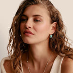 Thomas Sabo Elyndra Turkoosi Korvakorut H2339-404-17