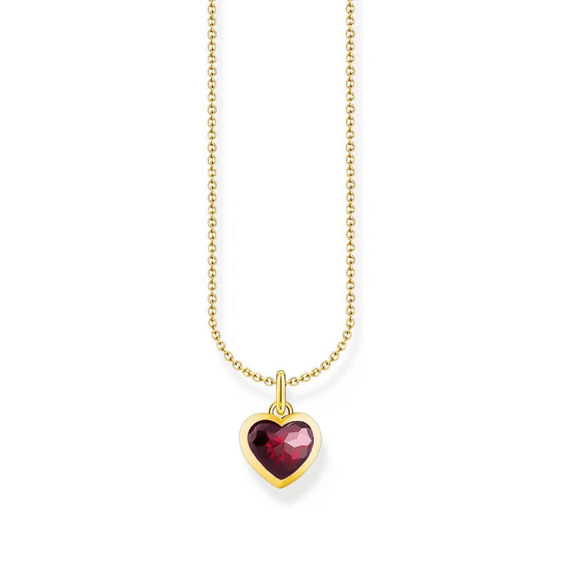 Thomas Sabo Heart Pendant Kaulakoru KE2268-414-10-L45V