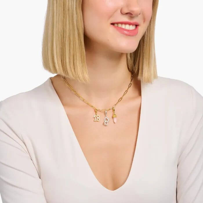 Thomas Sabo Hexagon Shaped Charm 2165-995-9
