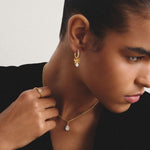 Thomas Sabo Double Chain Teardrop Kaulakoru KE2294-M01-14