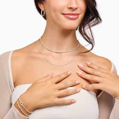 Thomas Sabo Silver With Stones Kaulakoru KE2303-051-14