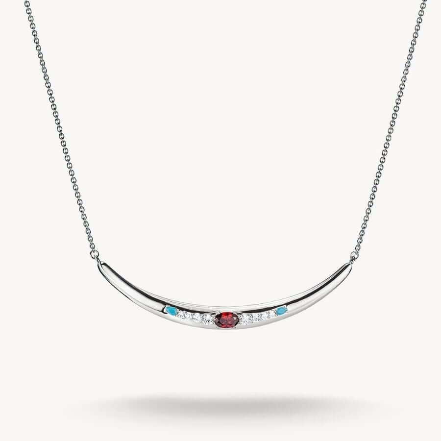 Thomas Sabo Elyndra Red Stone Kaulakoru KE2330-166-7-L45V