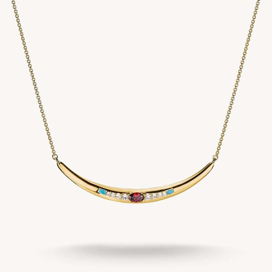 Thomas Sabo Elyndra Red Stone Kaulakoru KE2330-971-7-L45V