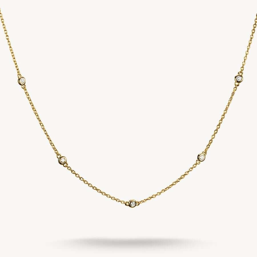 Thomas Sabo White Stone Kaulakoru KE2340-414-14-L50V