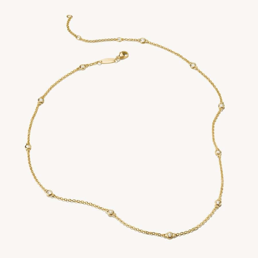 Thomas Sabo White Stone Kaulakoru KE2340-414-14-L50V