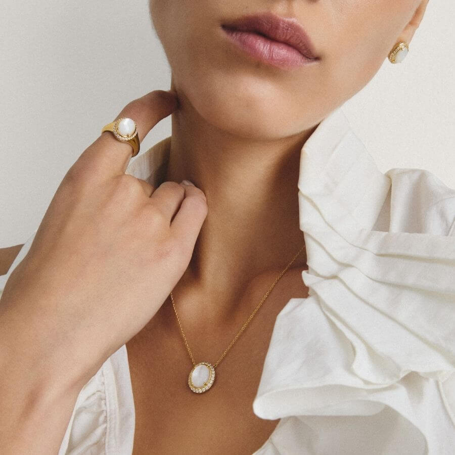 Thomas Sabo Mother-Of-Pearl Kaulakoru KE2379-M01-14