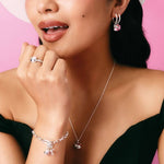 Thomas Sabo Hello Kitty Red Bow Kaulakoru KE2387-M06-7