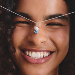 Thomas Sabo Hello Kitty Blue Kaulakoru KE2389-M06-7