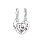 Thomas Sabo Kaiverrettu Sydän Charm 2108-691-21