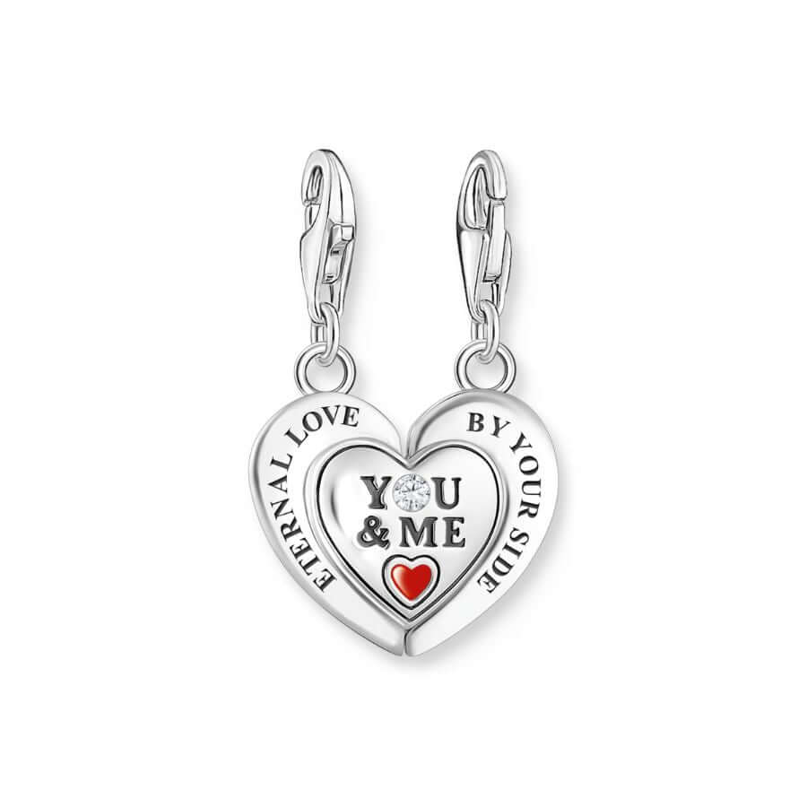 Thomas Sabo Kaiverrettu Sydän Charm 2108-691-21