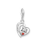 Thomas Sabo Kaiverrettu Sydän Charm 2108-691-21