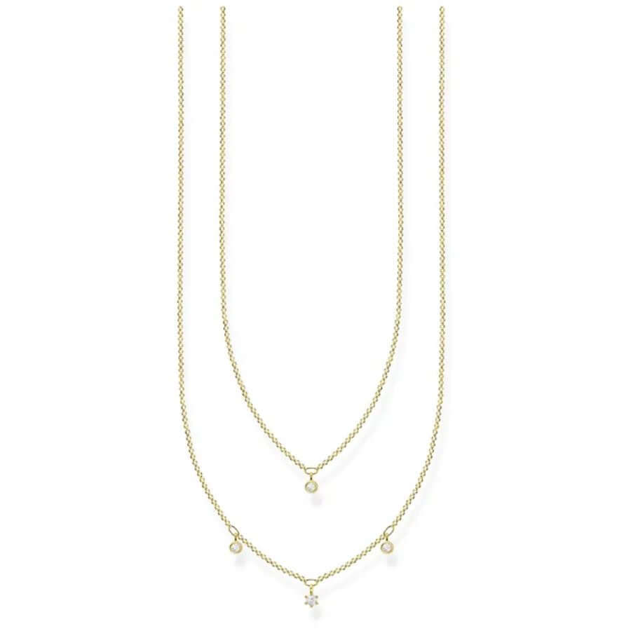 Thomas Sabo Kaksiketjuinen Kaulakoru 2078-414-14-L45