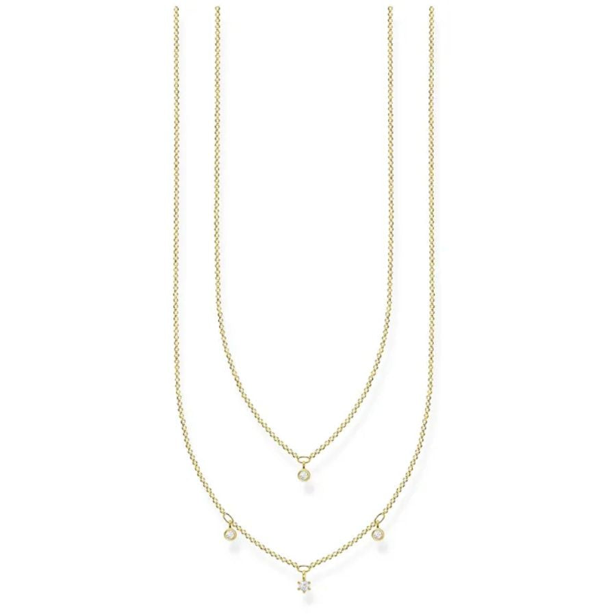 Thomas Sabo Kaksiketjuinen Kaulakoru 2078-414-14-L45