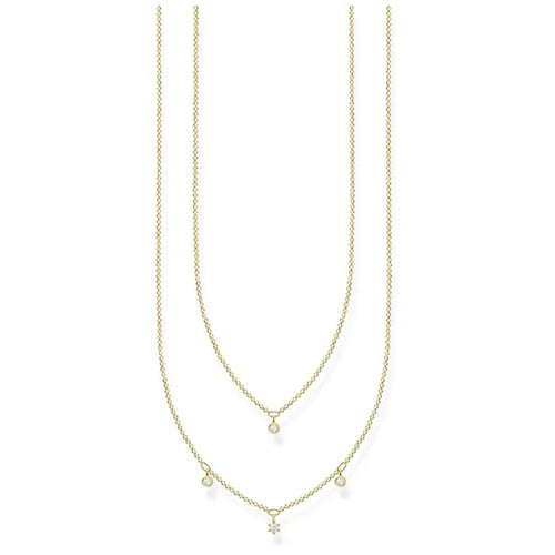 Thomas Sabo Kaksiketjuinen Kaulakoru 2078-414-14-L45