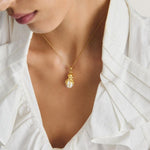 Thomas Sabo Octopus With Pearl Riipus PE1010-M01-14