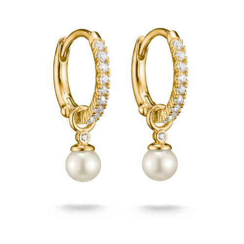 Thomas Sabo Pearl White Zirconia Korvakorut CR702-M01-14