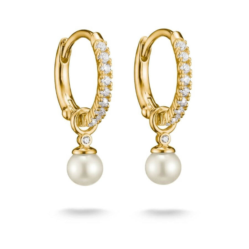 Thomas Sabo Pearl White Zirconia Korvakorut CR702-M01-14