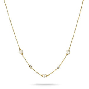 Thomas Sabo Pearls White Zirconia Kaulakoru KE2120-M01-14