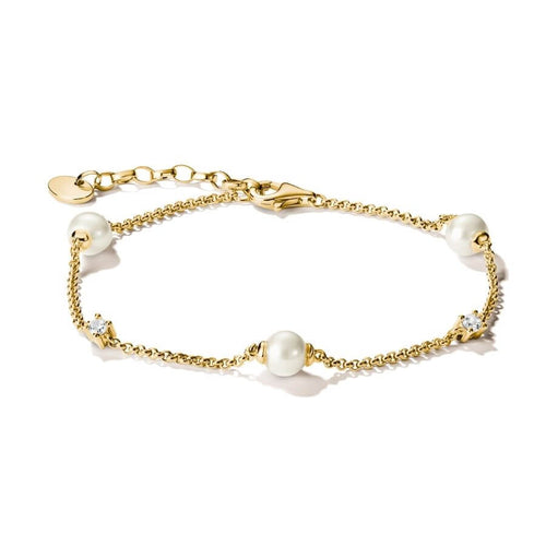 Thomas Sabo Pearls White Zirconia Rannekoru A2038-M01-14