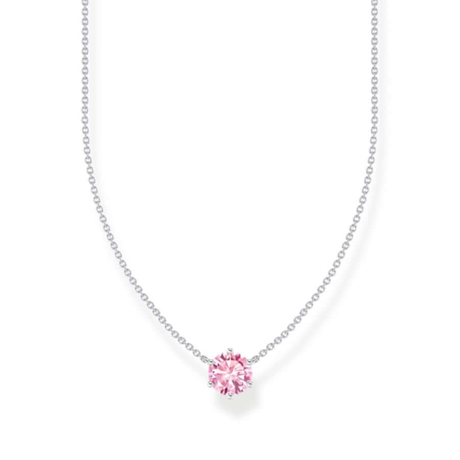 Thomas Sabo Pink Stone Kaulakoru KE2210-051-9-L45V