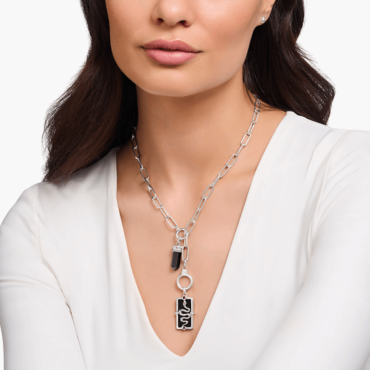 Thomas Sabo Silver Blackened Pendant PE955-641-11