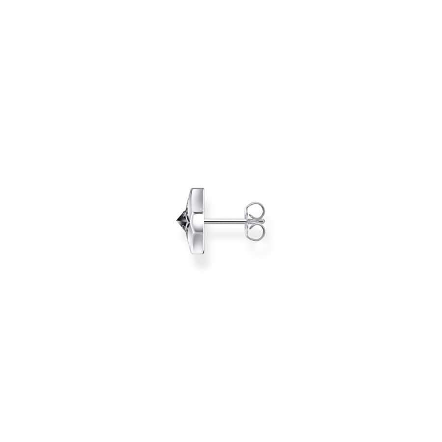 Thomas Sabo Single Black Pattern Korvakorut H2283-643-11