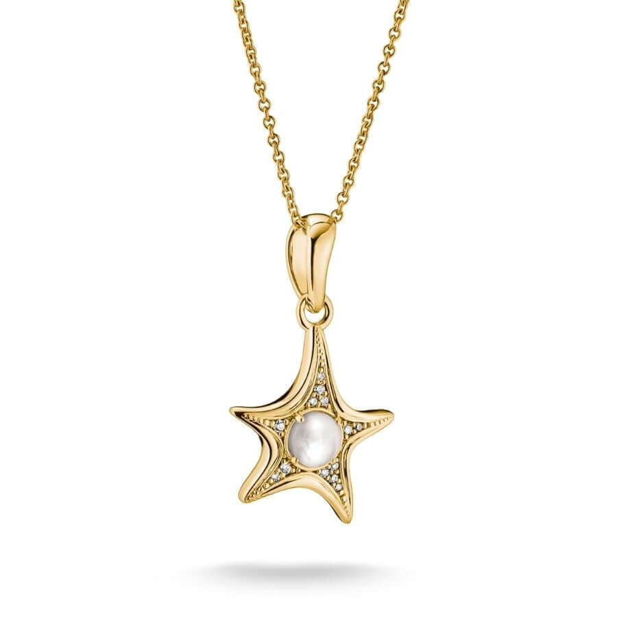 Thomas Sabo Starfish Mother-Of-Pearl Kaulakoru KE2382-M01-14