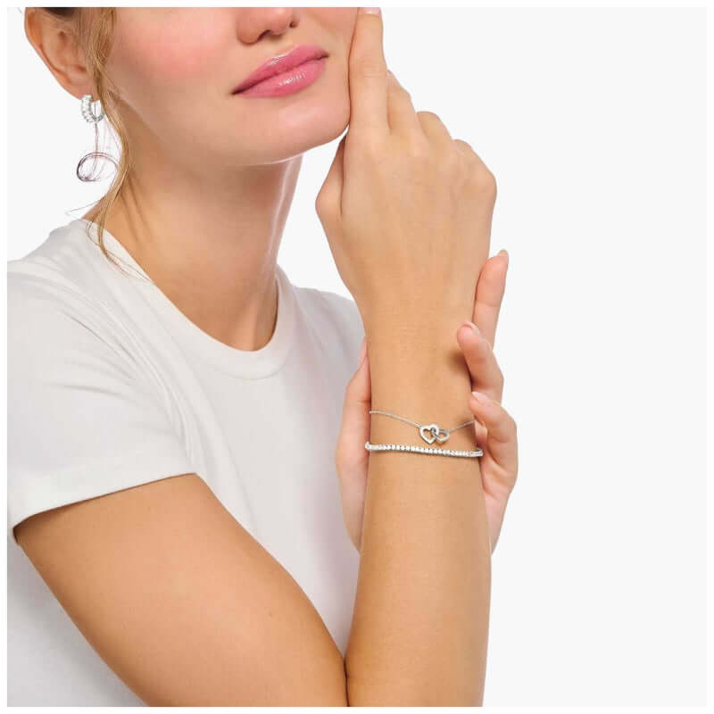 Thomas Sabo Sydämet rannekoru A2163-051-14-L19V