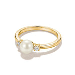 Thomas Sabo Pearl With White Zirconia Sormus TR2370-M01-14