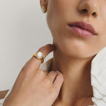 Thomas Sabo Halo Mother-Of-Pearl Sormus TR2542-M01-14