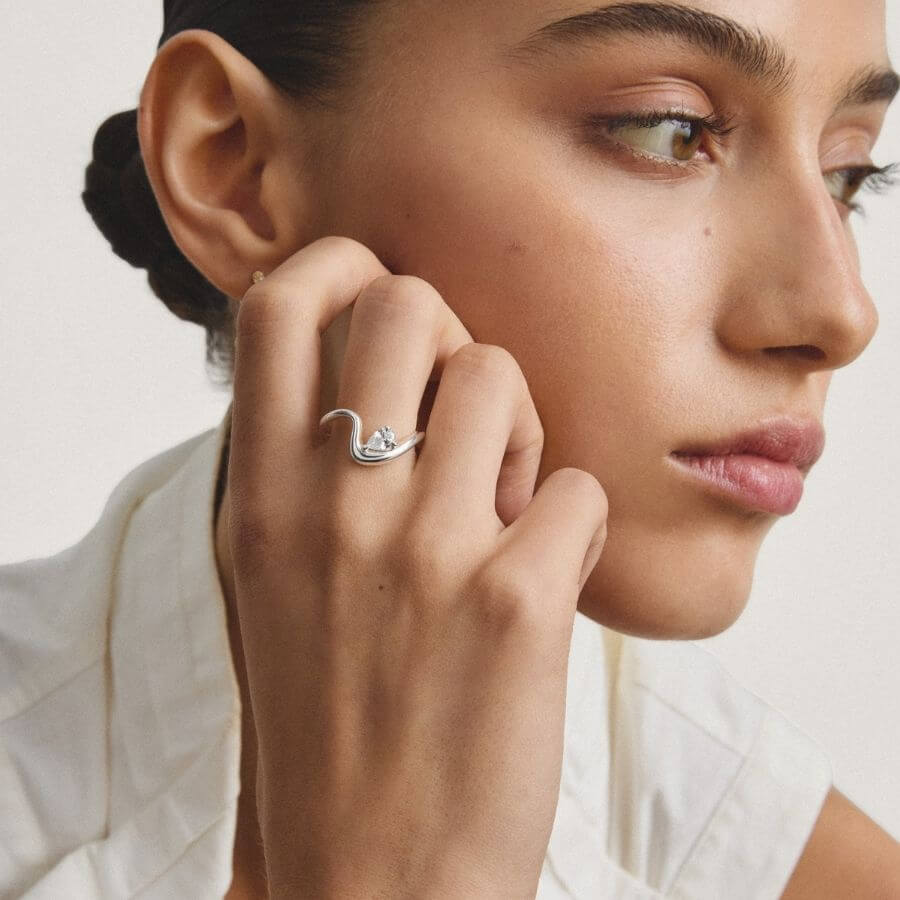 Thomas Sabo Teardrop Shape Sormus TR2543-051-14