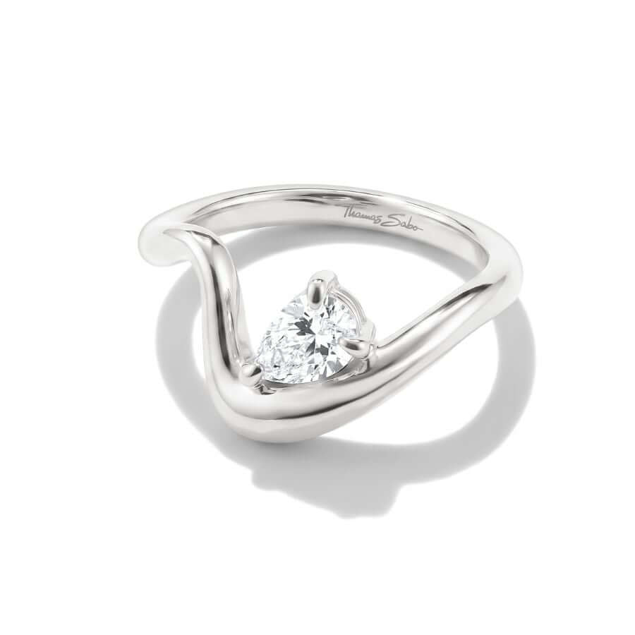 Thomas Sabo Teardrop Shape Sormus TR2543-051-14