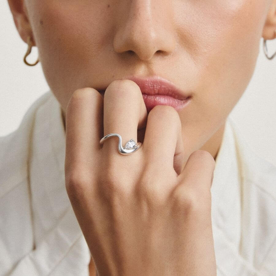 Thomas Sabo Teardrop Shape Sormus TR2543-051-14