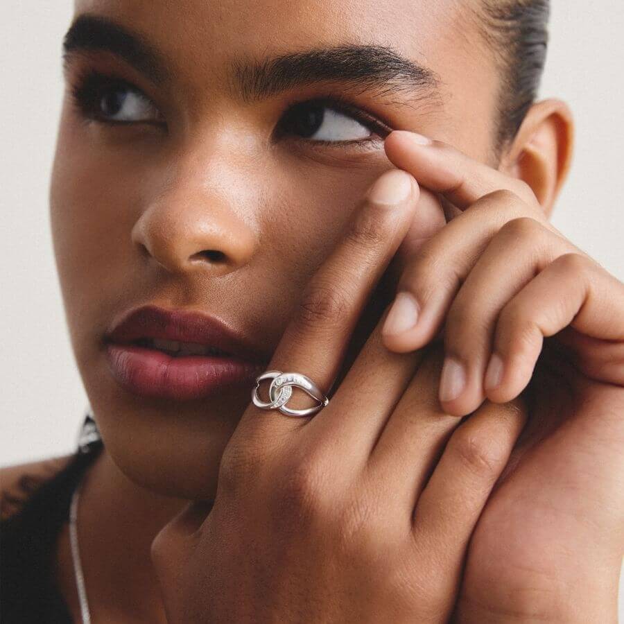 Thomas Sabo Together White Zirconia Sormus TR2547-051-14