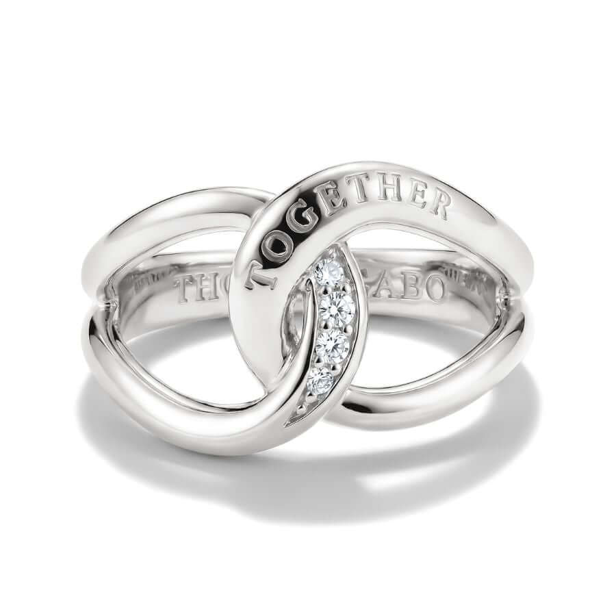 Thomas Sabo Together White Zirconia Sormus TR2547-051-14