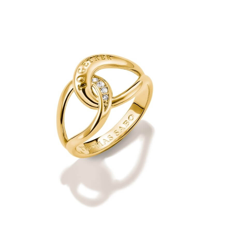 Thomas Sabo Together White Zirconia Sormus TR2547-M01-14