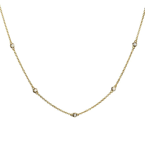 Thomas Sabo White Stone Kaulakoru KE2340-414-14-L50V