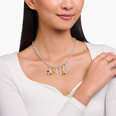 Thomas Sabo Wine, Eiffel & Baguette Charm 2078-390-7