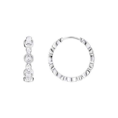 Thomas Sabo Sterling White Hoop korvakorut CR714-051-14