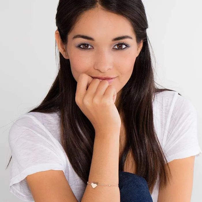 Thomas Sabo Heart with Infinity Rannekoru A1486-416-14-L19,5V