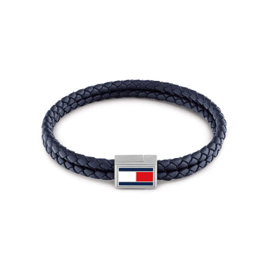Tommy Hilfiger 3D Flag Nahka Rannekoru THJ2790753