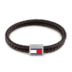Tommy Hilfiger 3D Flag Nahka Rannekoru THJ2790754