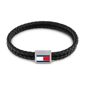 Tommy Hilfiger 3D Flag Nahka Rannekoru THJ2790755