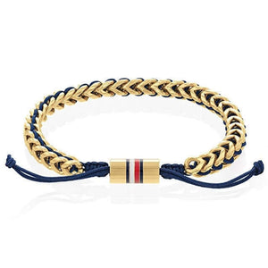 Tommy Hilfiger Braided metal rannekoru THJ2790512