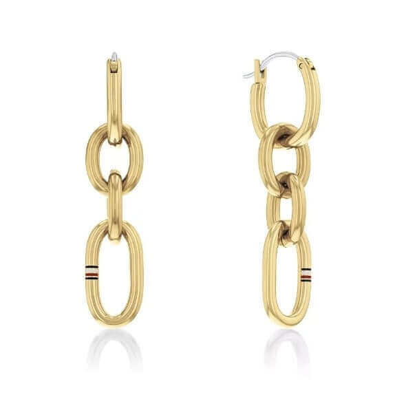Tommy Hilfiger Contrast Link chain korvakorut THJ2780786